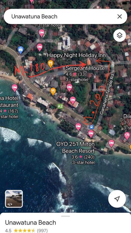 Villa Bubble Sea Unawatuna Εξωτερικό φωτογραφία